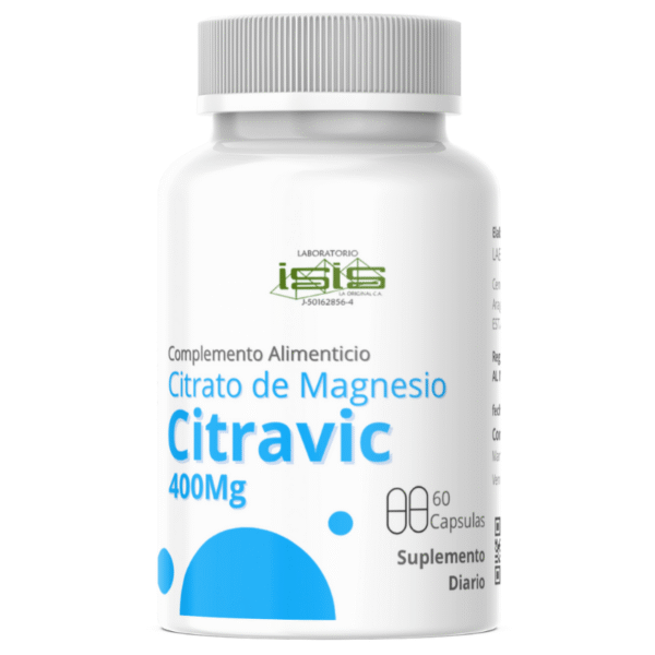 Citrato de magnesio 60 capsulas