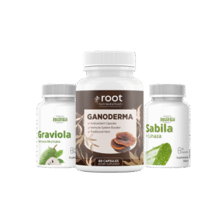 Root ganoderma + isis sabila + isis graviola