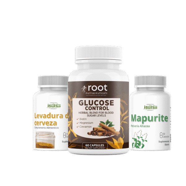 root glucosa control + isis levadura de cerveza + isis mapurite